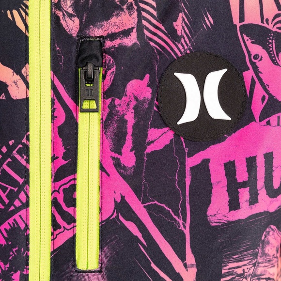 Hurley Youth Snow Jacket, Multi-Colored - Size M (10/12) - Picture 13 of 15